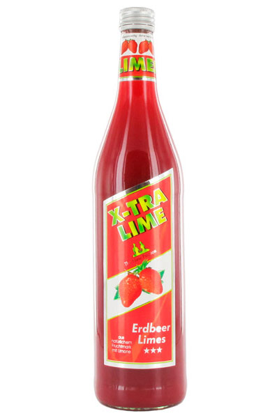 X-Tra Lime Erdbeer 15 %  0,7 L