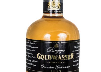 Danziger Goldwasser mit 22 Karat Blattgold
