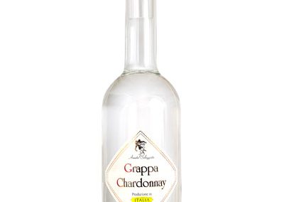 Grappa Di Chardonnay in der Operaflasche